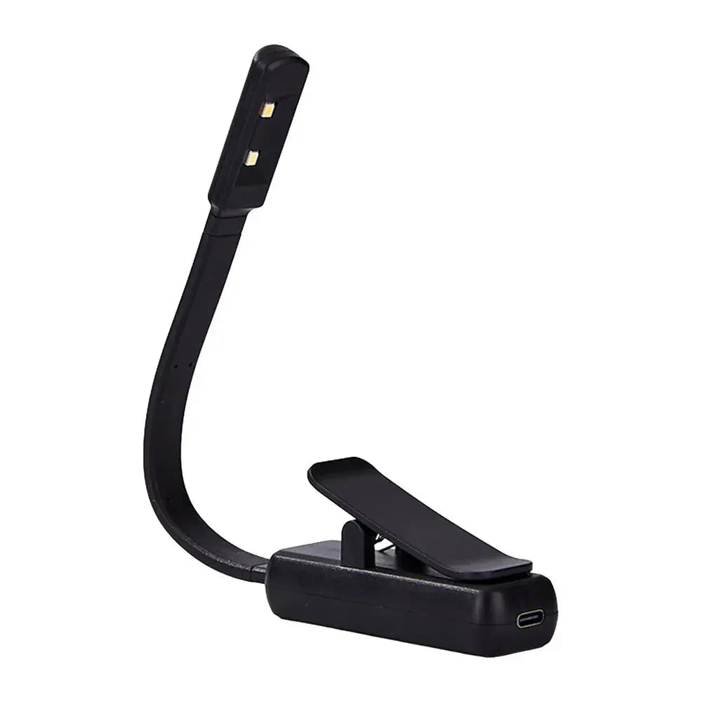 LED Reading Light Book Lights With Reading Lamp Portable And Rechargeable Reading Lights With Clamps For Camping Travel Studying