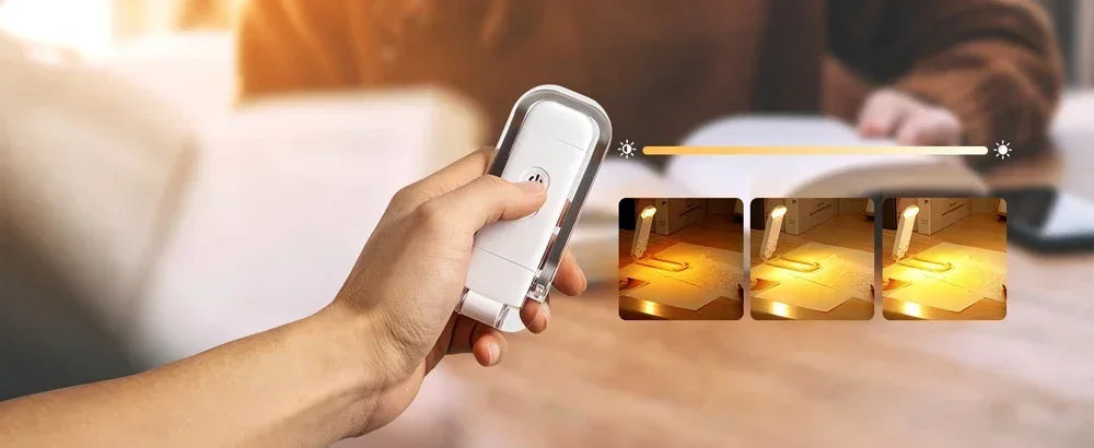 LED USB Rechargeable Book Light Reading Light Eye Protection Night Light Portable Clip Desk Light Bookmark Read Light Night Lamp